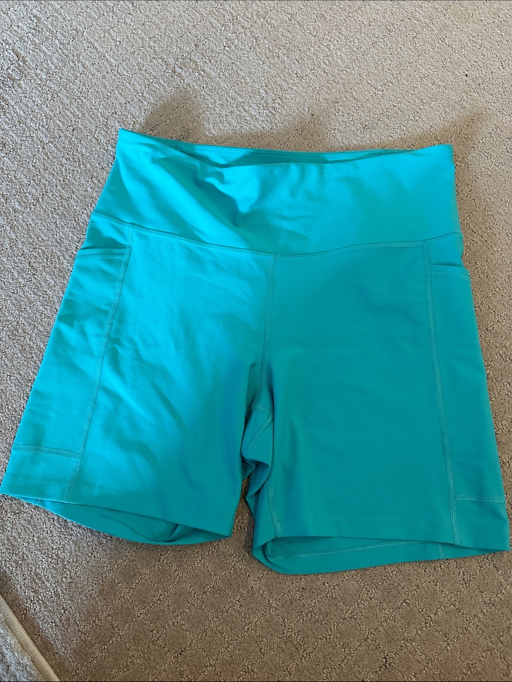 Old Navy Women’s High-Waist Bike Shorts - Teal